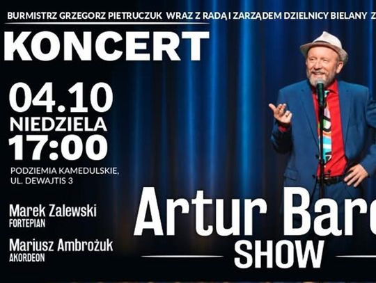 Artur Barciś SHOW w Podziemiach Kamedulskich