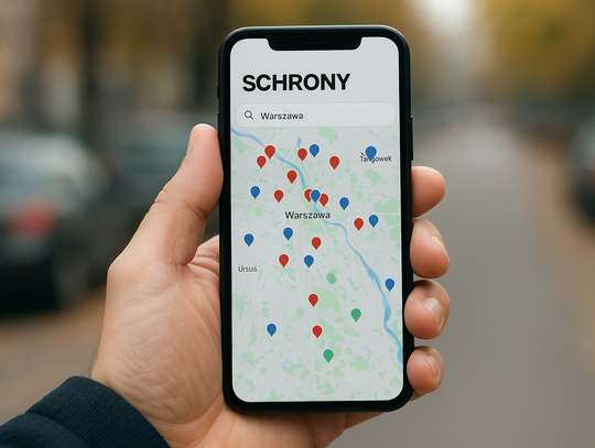 Gdzie się ukryć, gdy zawyją syreny? PSP pokazuje mapę schronów w Warszawie!