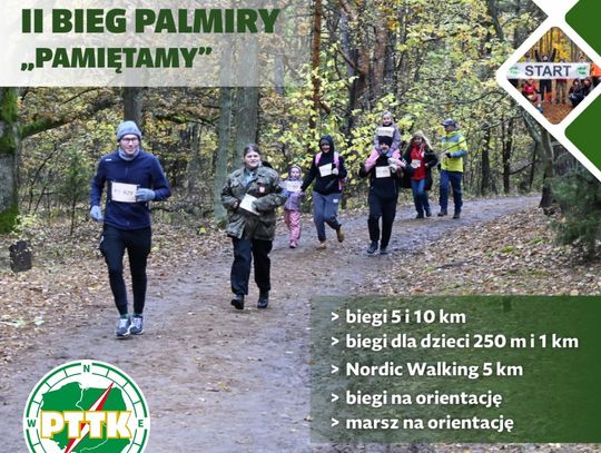 II Bieg Palmiry „Pamiętamy” w Parku Młociny. Pobiegniemy, by oddać hołd bohaterom