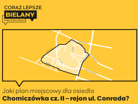 Jaki plan miejscowy dla osiedla Chomiczówka?