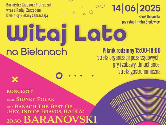 Lato na Bielanach zaczyna się z przytupem