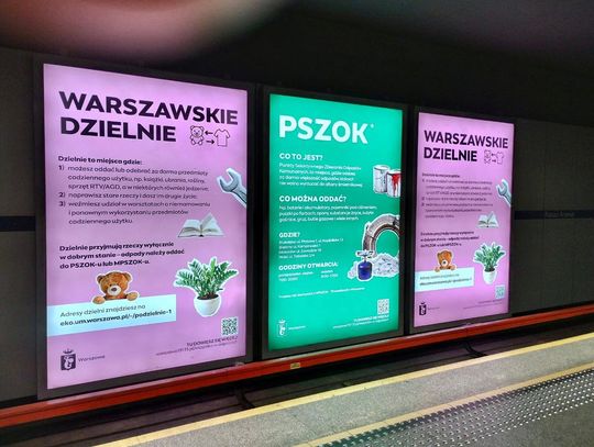Nie wyrzucaj – podziel się. W Warszawie działa kilkanaście punktów bezpłatnej wymiany rzeczy