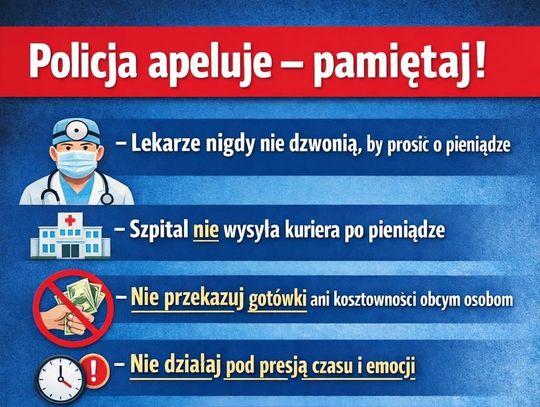 Oszustwo „na lekarza”. Seniorka straciła kosztowności warte 100 tysięcy złotych