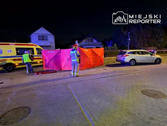 Śmiertelny wypadek. Motocyklista zginął na Arkuszowej