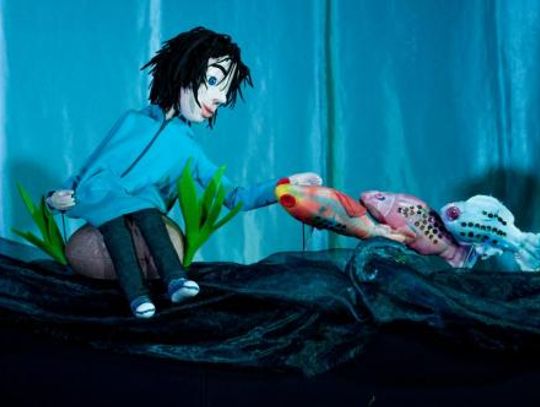 Spektakl lalkowy „Wiślana opowieść” w wykonaniu Teatru Igraszka
