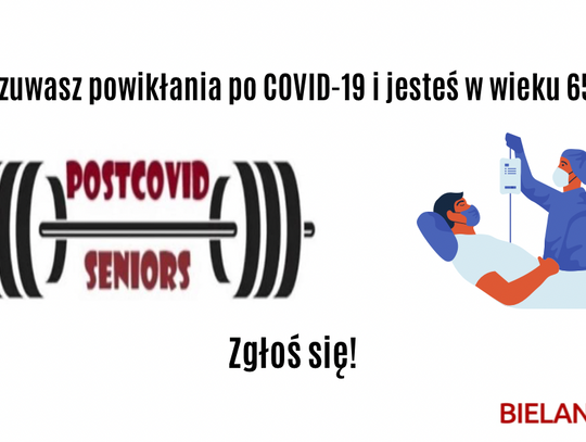 Bezpłatne badania dla seniorów po COVID-19