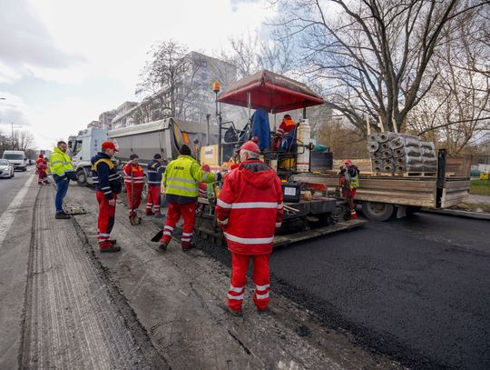 Ulica Sokratesa zamknięta. W majówkę pojawi się ostatnia warstwa asfaltu