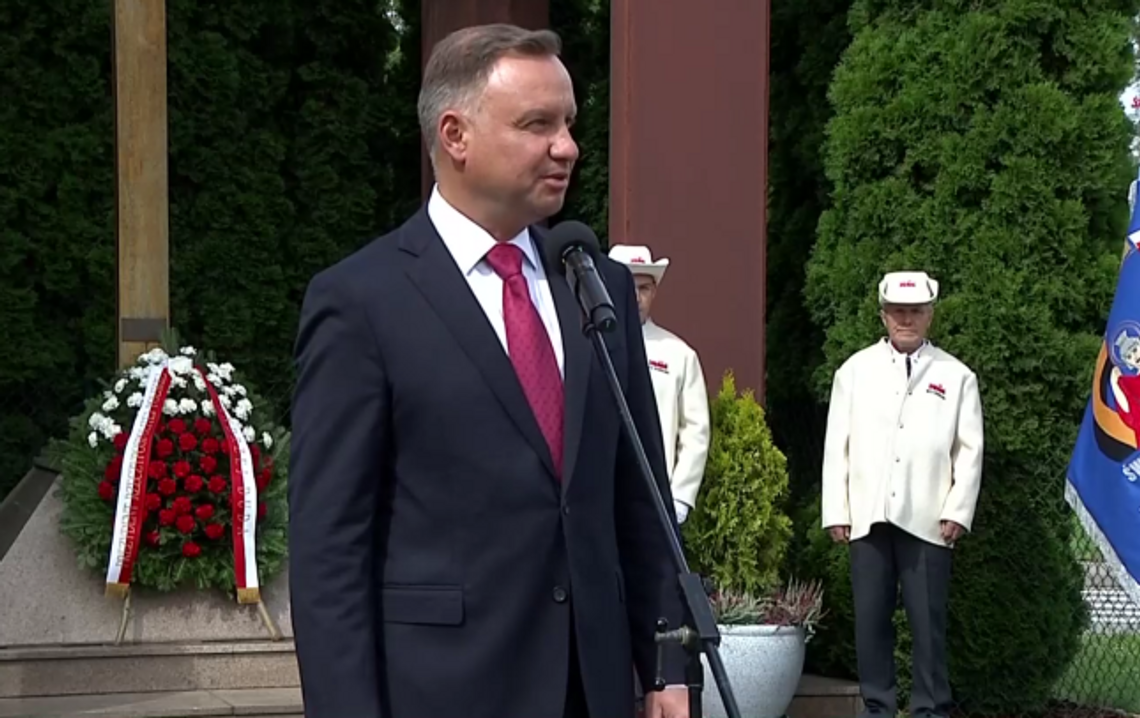 Andrzej Duda w Hucie: Tamten wielki strajk lata 1980 roku zmienił Polskę