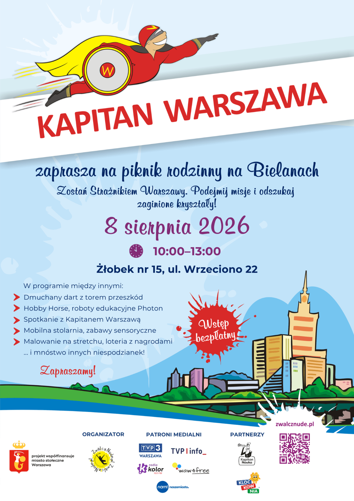 Bezpłatny rodzinny piknik już w sobotę