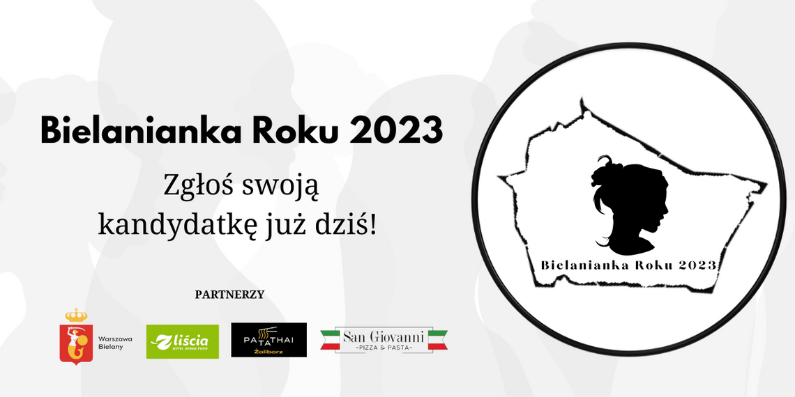 Bielanianka Roku 2023 z nowym partnerem