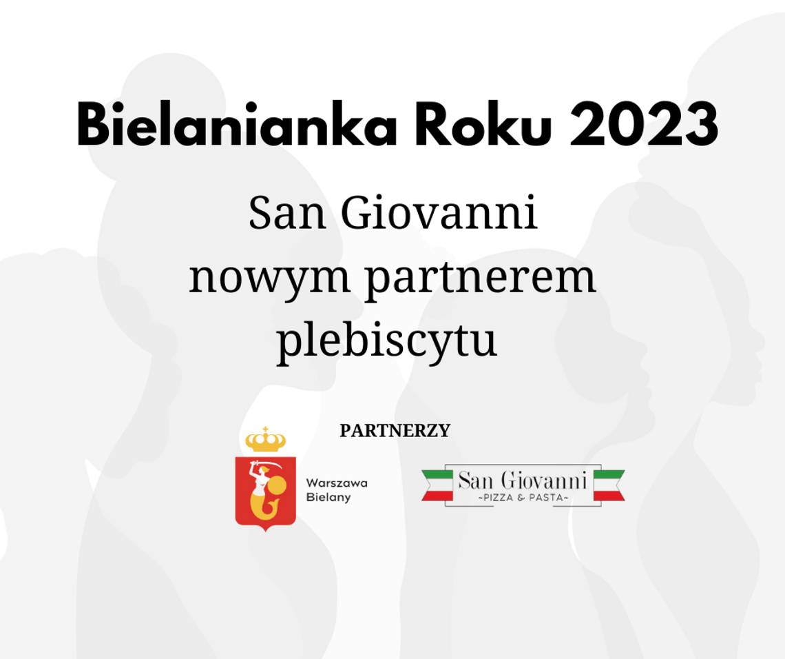 Bielanianka Roku z nowym partnerem!