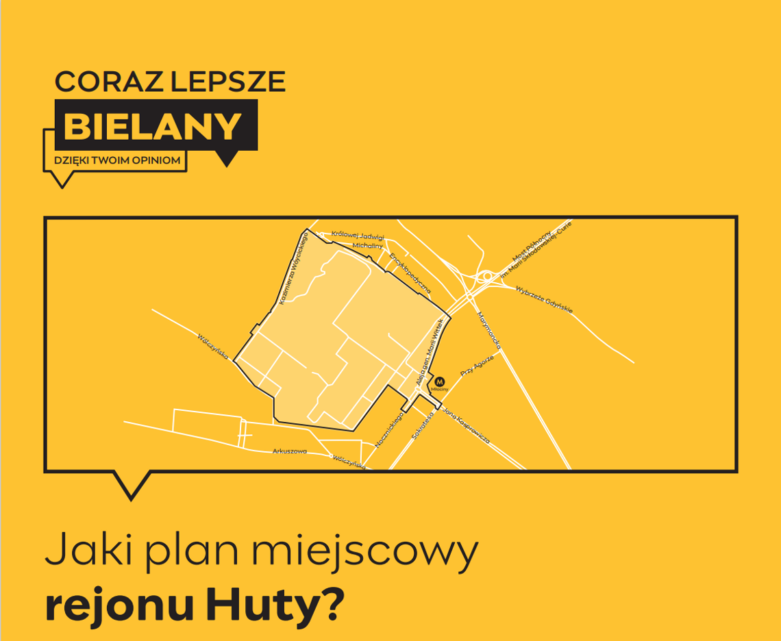 Jaki plan miejscowy dla rejonu Huty?