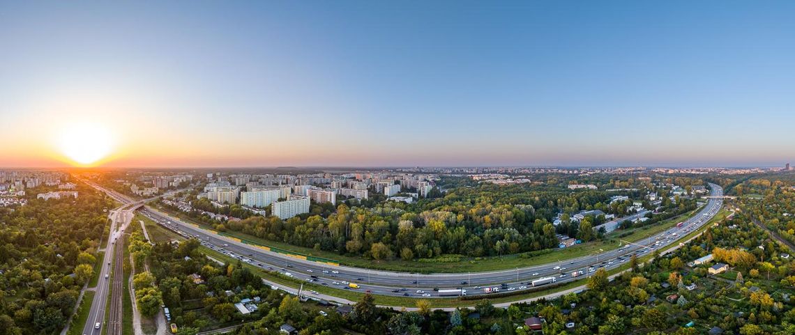 Jest umowa na projekt odcinka trasy S7 przez Bielany i Bemowo