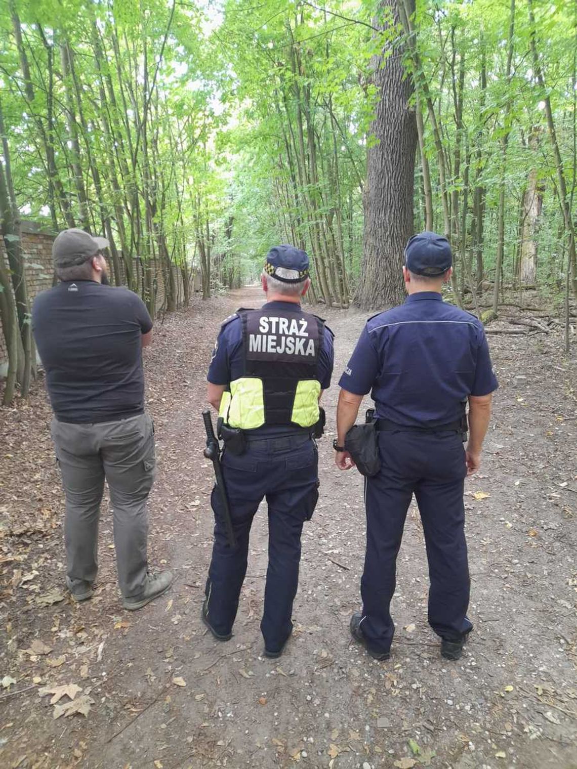 Las Bielański i nadwiślańskie ścieżki bezpieczniejsze dzięki wspólnym patrolom