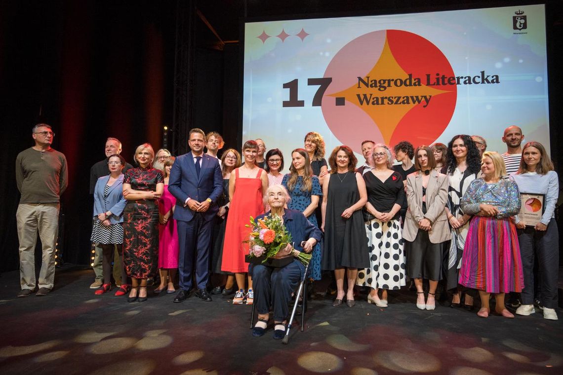 Laureatki i laureaci 17. Nagrody Literackiej Warszawy