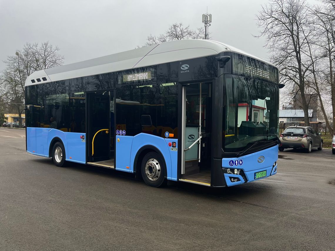 Łomianki: Testy elektrycznego autobusu. Spotkacie go na lokalnych liniach