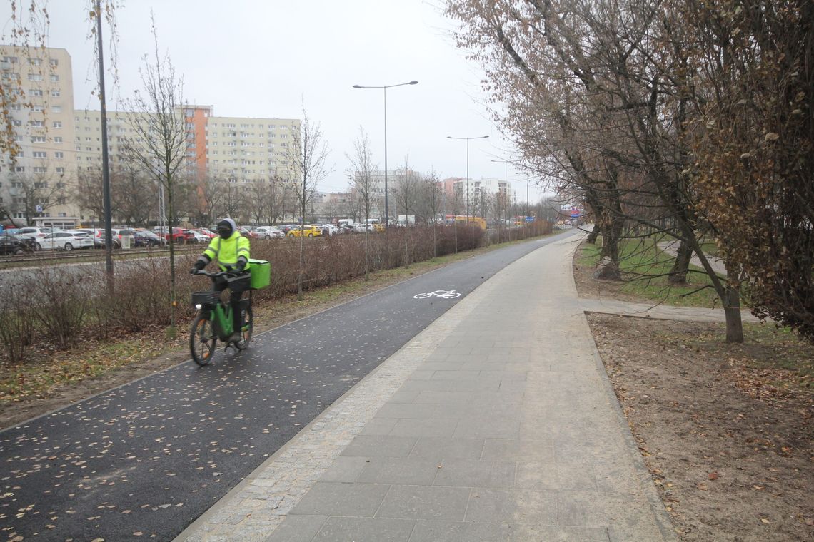 Nowe chodniki dla pieszych i rowerzystów