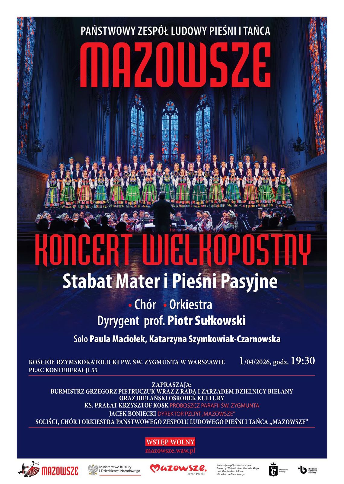 Pasyjne brzmienia. „Mazowsze” zaprasza na wyjątkowy koncert