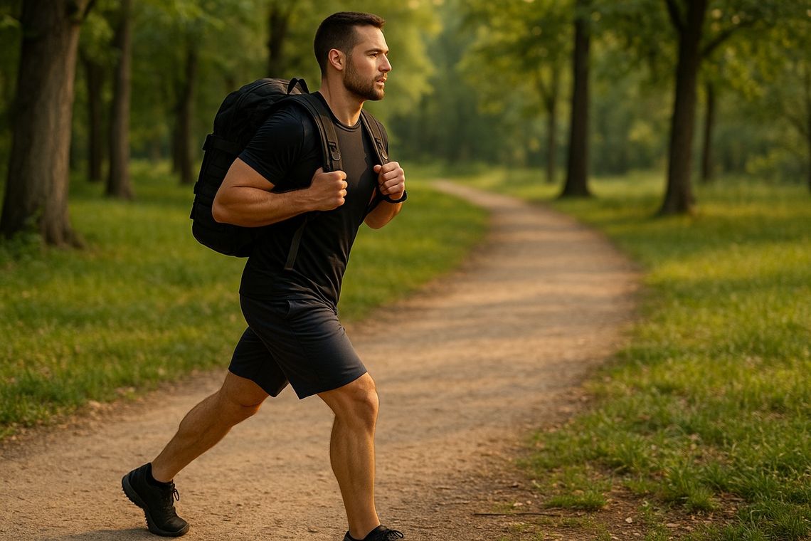 Pierwszy otwarty trening ruckingu w Parku Młocińskim Pierwszy otwarty trening ruckingu w Parku Młocińskim