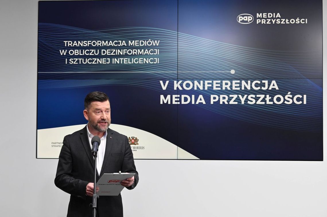 Prezes PAP na konferencji "Media Przyszłości"