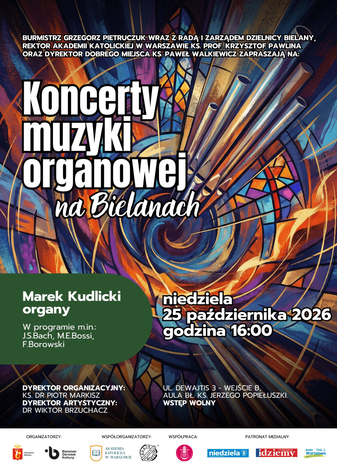 Recital organowy Marka Kudlickiego Recital organowy Marka Kudlickiego