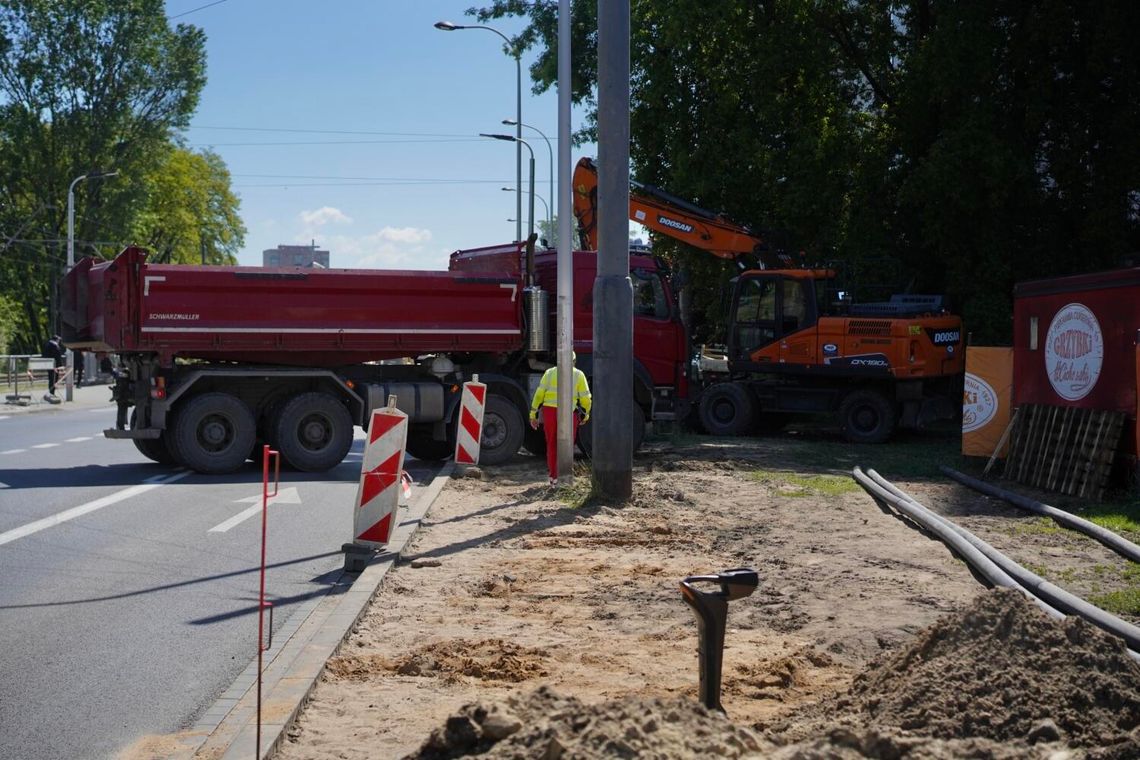 Ruszyły prace na skrzyżowaniu Wólczyńskiej i Nocznickiego