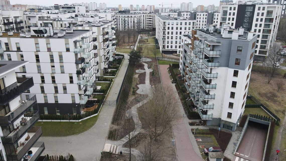 Skwer przy ulicy Lekkiej ukończony