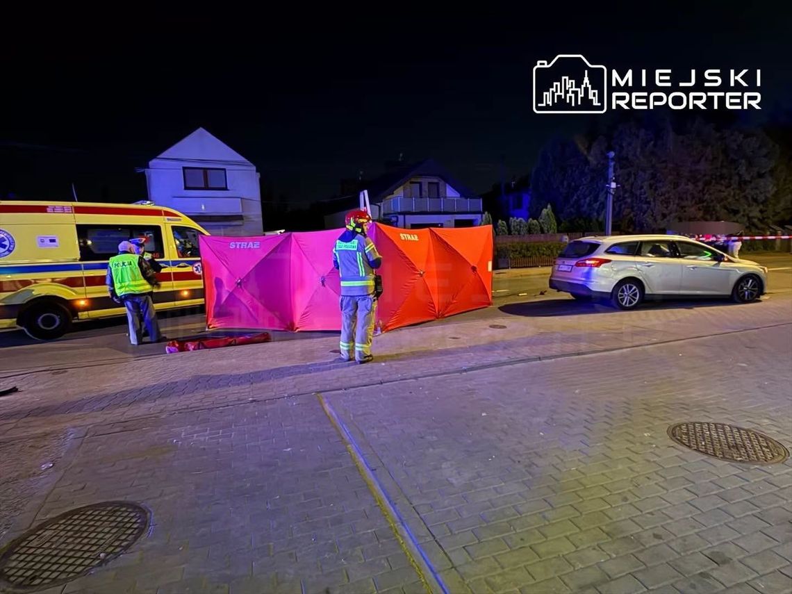 Śmiertelny wypadek. Motocyklista zginął na Arkuszowej Śmiertelny wypadek. Motocyklista zginął na Arkuszowej