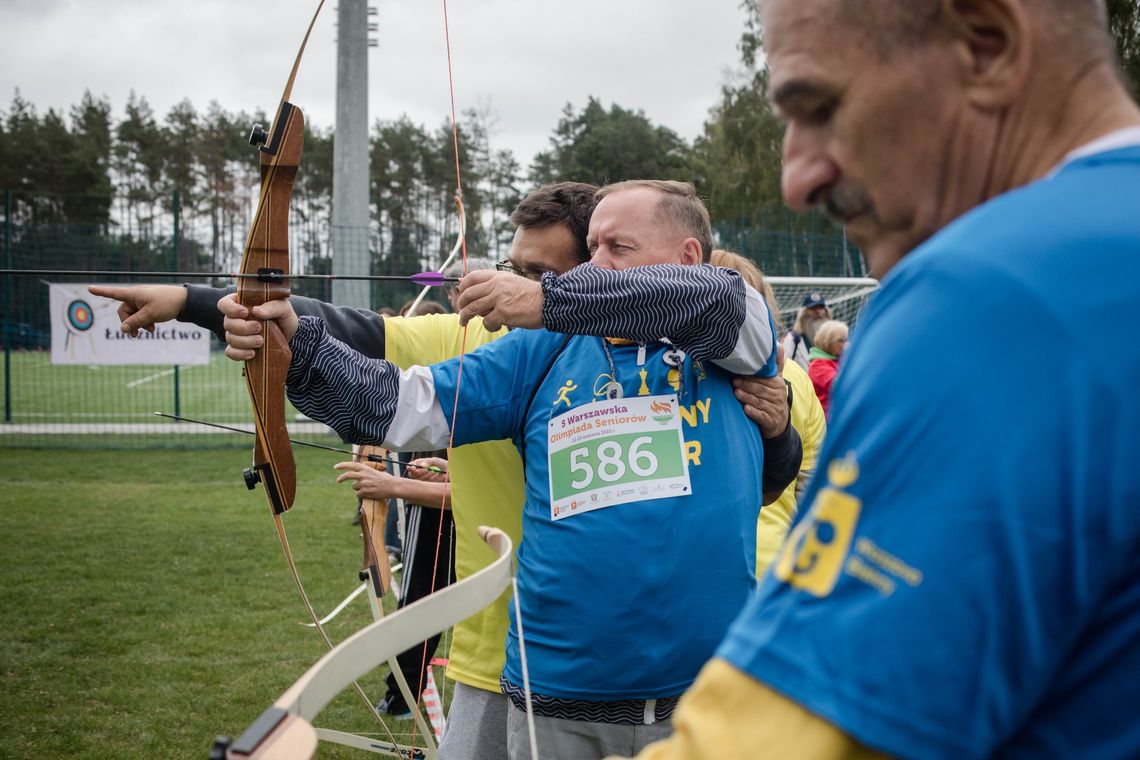 Treningi przed Warszawską Olimpiadą Seniora