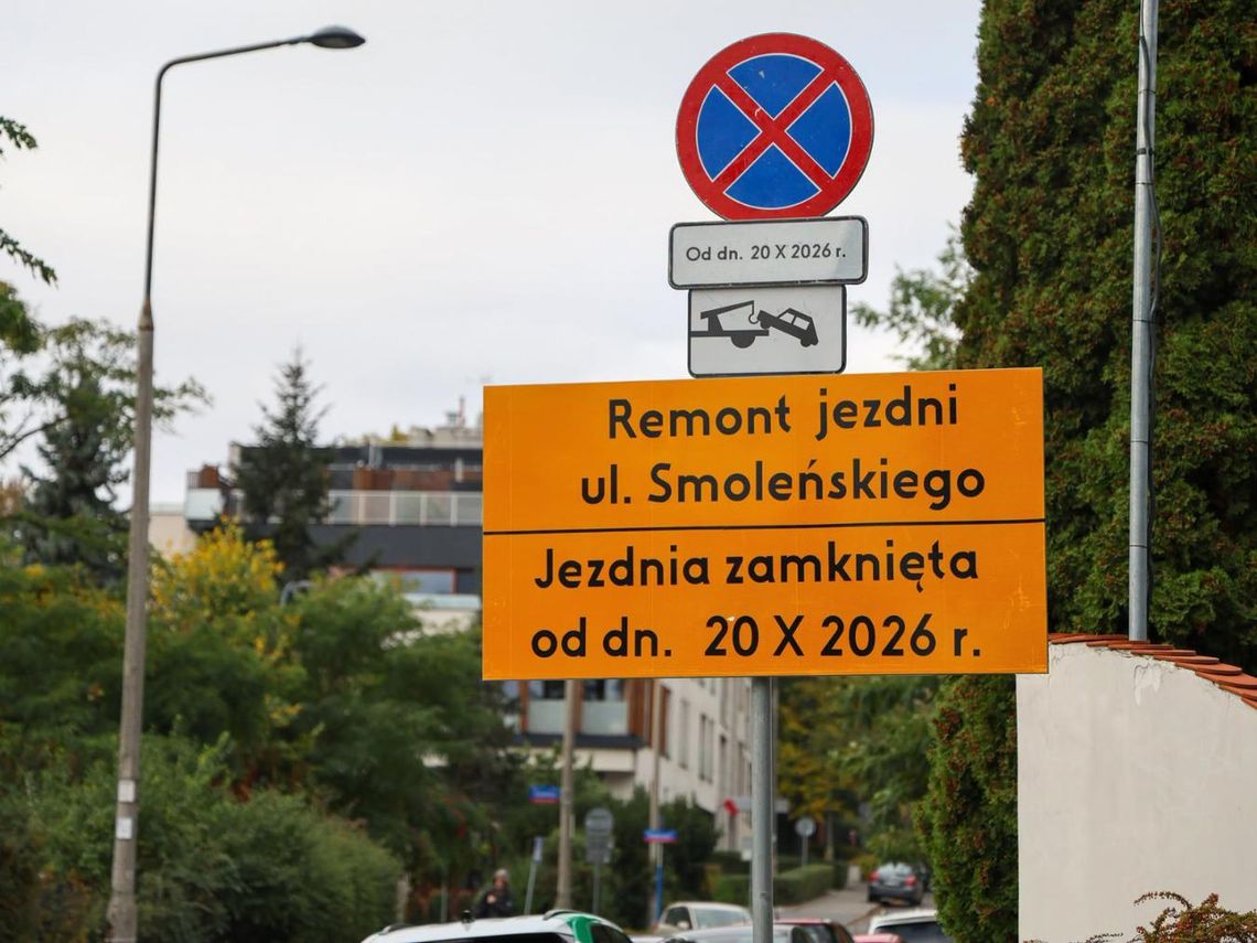 Ulica Smoleńskiego do liftingu Ulica Smoleńskiego do liftingu