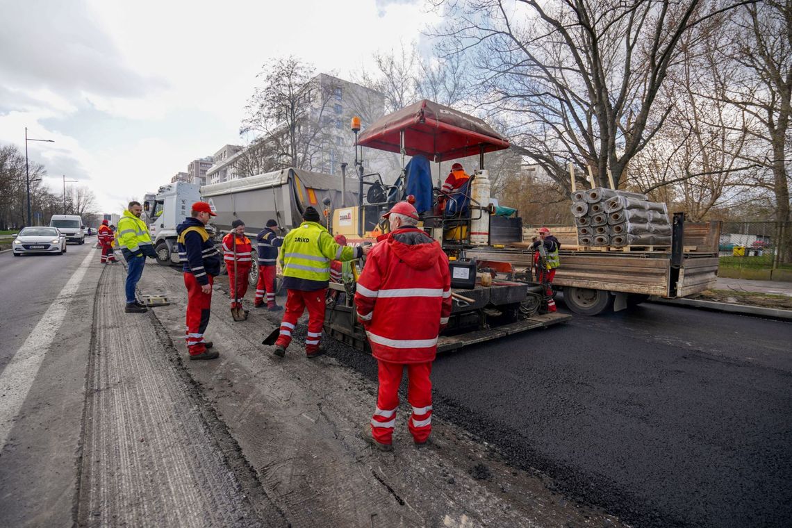 Ulica Sokratesa zamknięta. W majówkę pojawi się ostatnia warstwa asfaltu