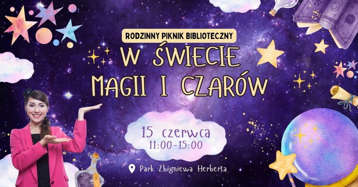 W świecie magii i czarów - piknik biblioteczny