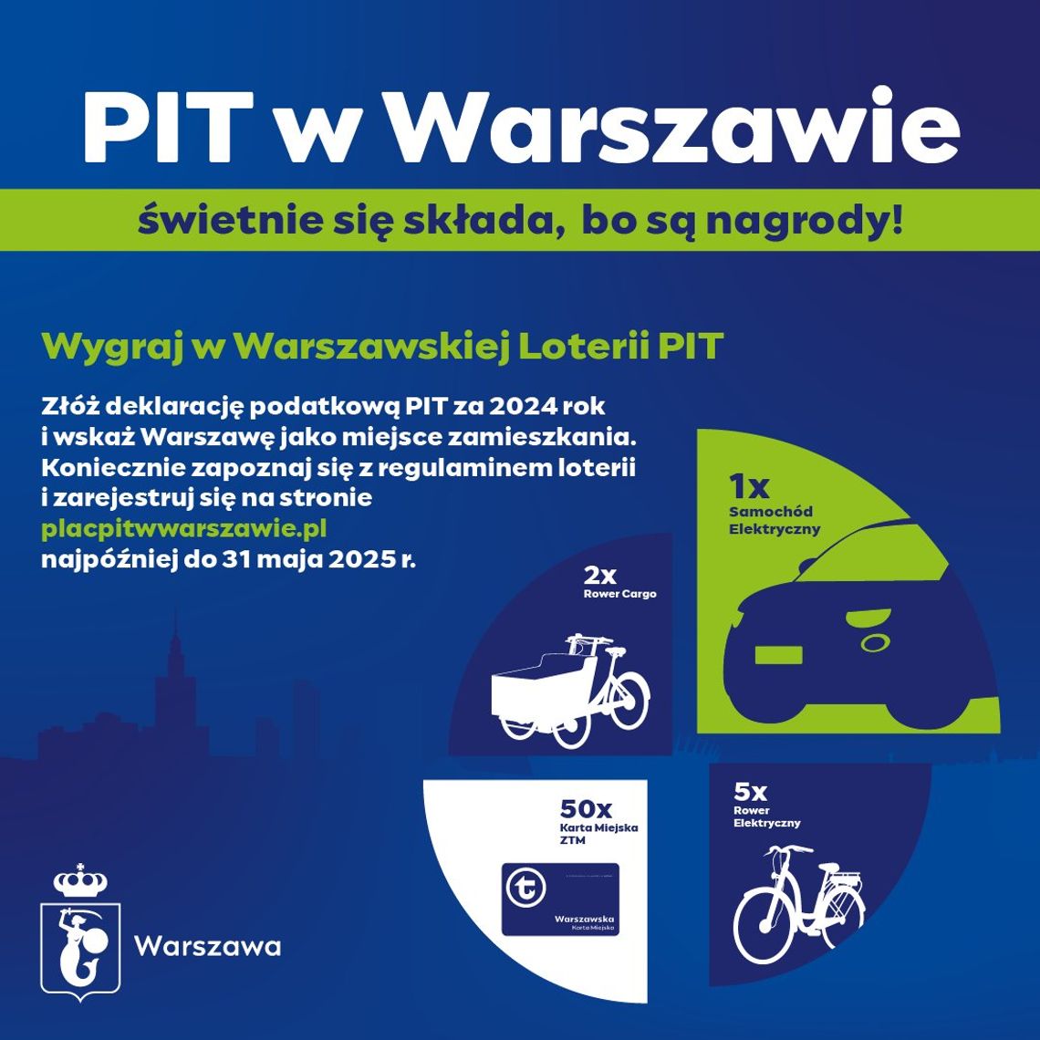 Warszawska Loteria PIT 2025