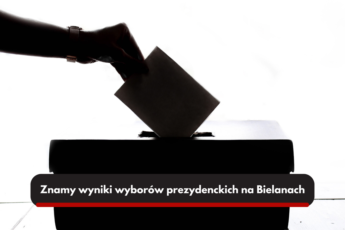 Wiemy kto wygrał wybory prezydenckie na Bielanach