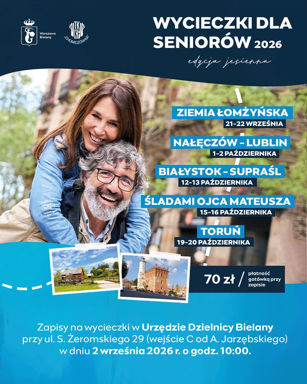 wycieczki dla seniorów